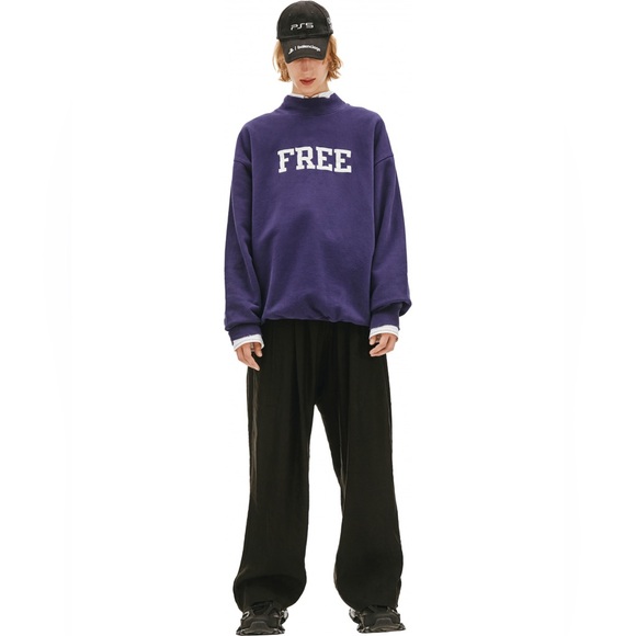 Balenciaga “Free” printed sweatshirt - Picture 1 of 11